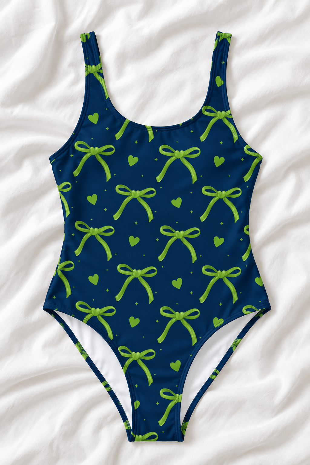 Seattle Football One-Piece Swimsuit – Women’s Game Day Swimwear