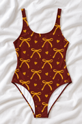 Washington Football One-Piece Swimsuit – Women’s Game Day Swimwear
