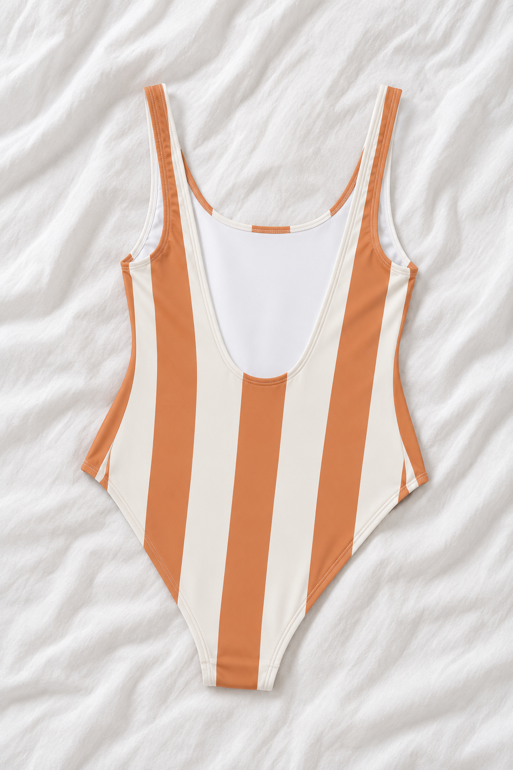 Mangia Striped One Piece Swimsuit – Italian Summer Minimal Swimwear