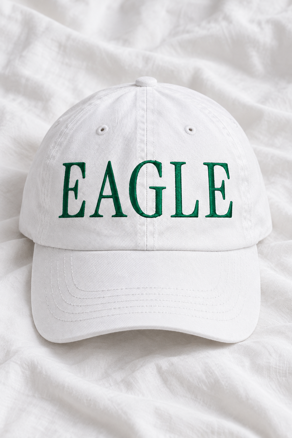 Eagle Embroidered Golf Hat | Adjustable Cotton Dad Cap