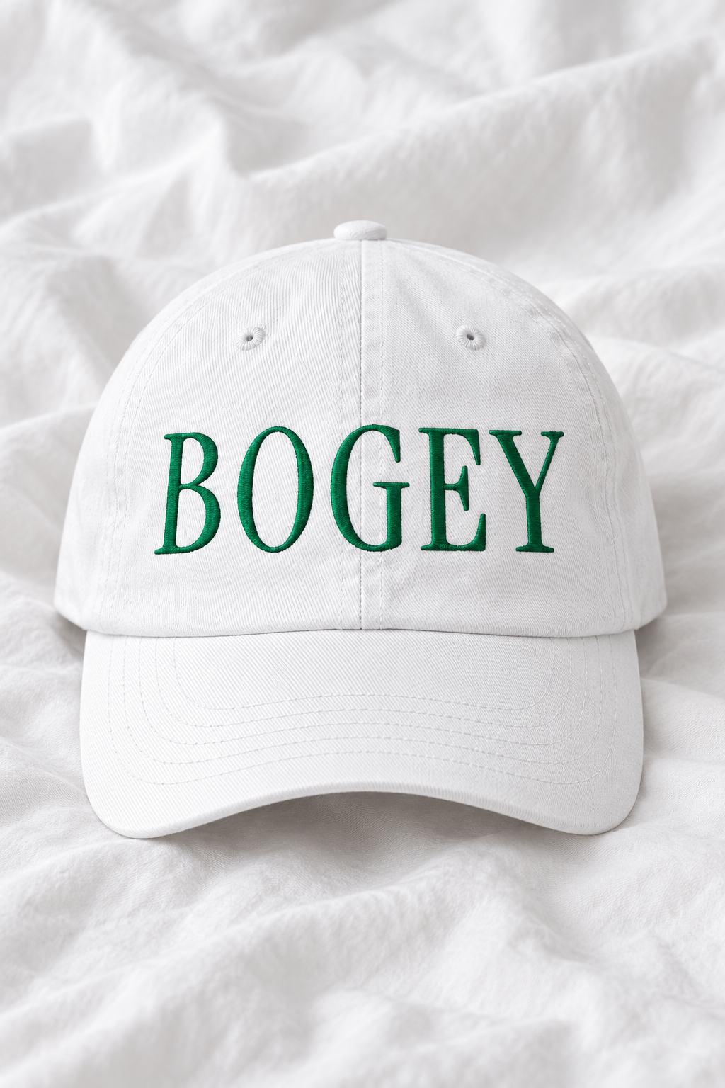 Bogey Embroidered Golf Hat | Adjustable Cotton Dad Cap