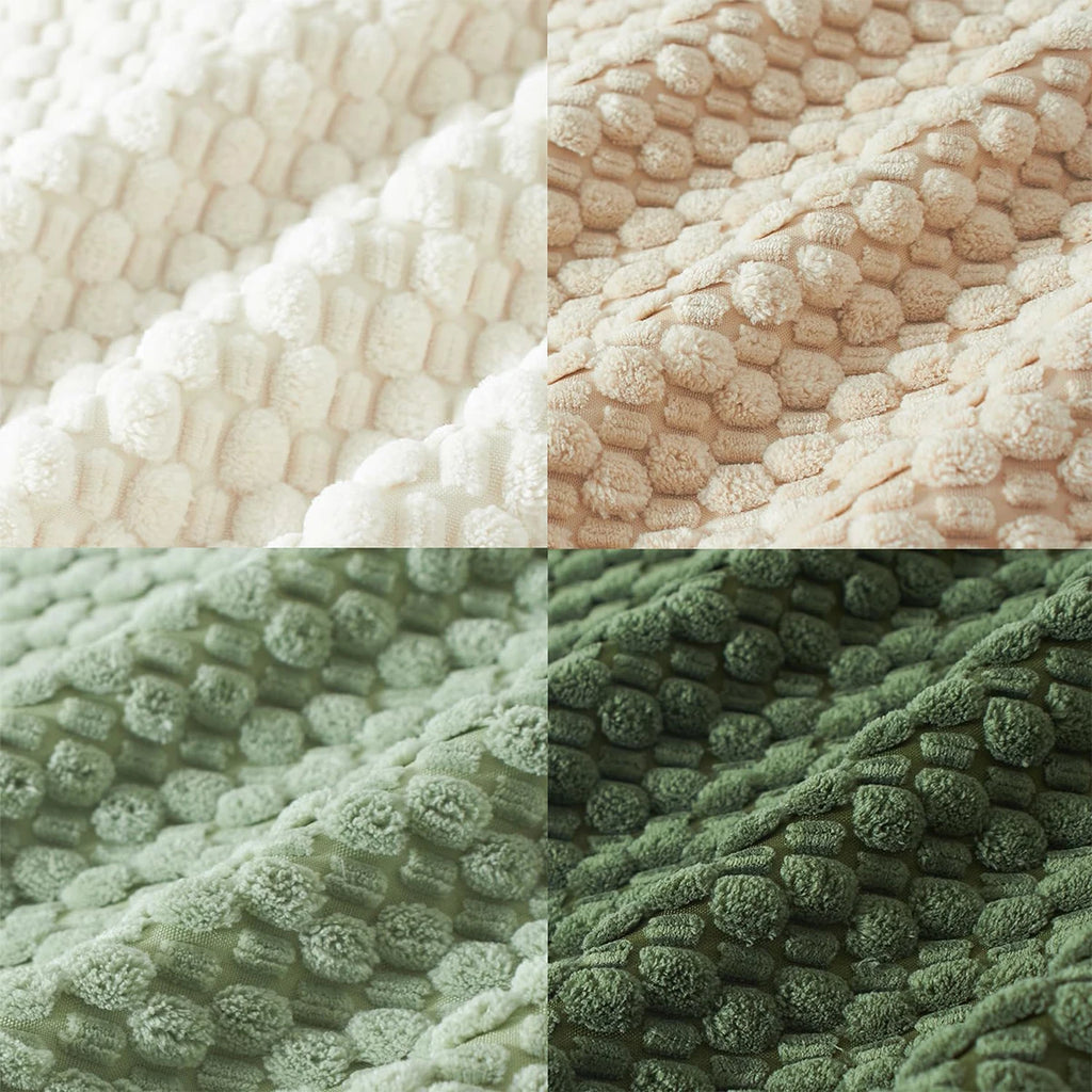Textured Corduroy Throw Pillow Cover