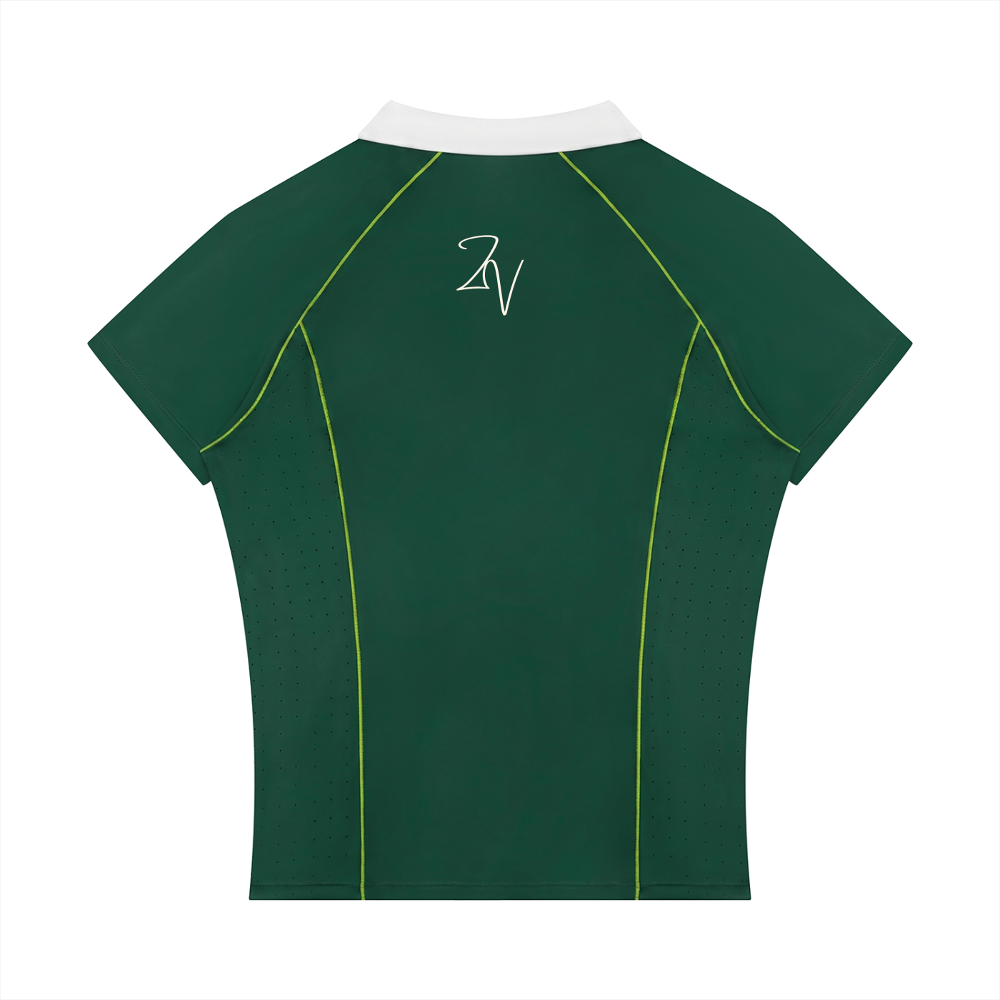 Women's Slim Fit Quarter-Zip Polo Shirt | Athletic Performance Golf Top