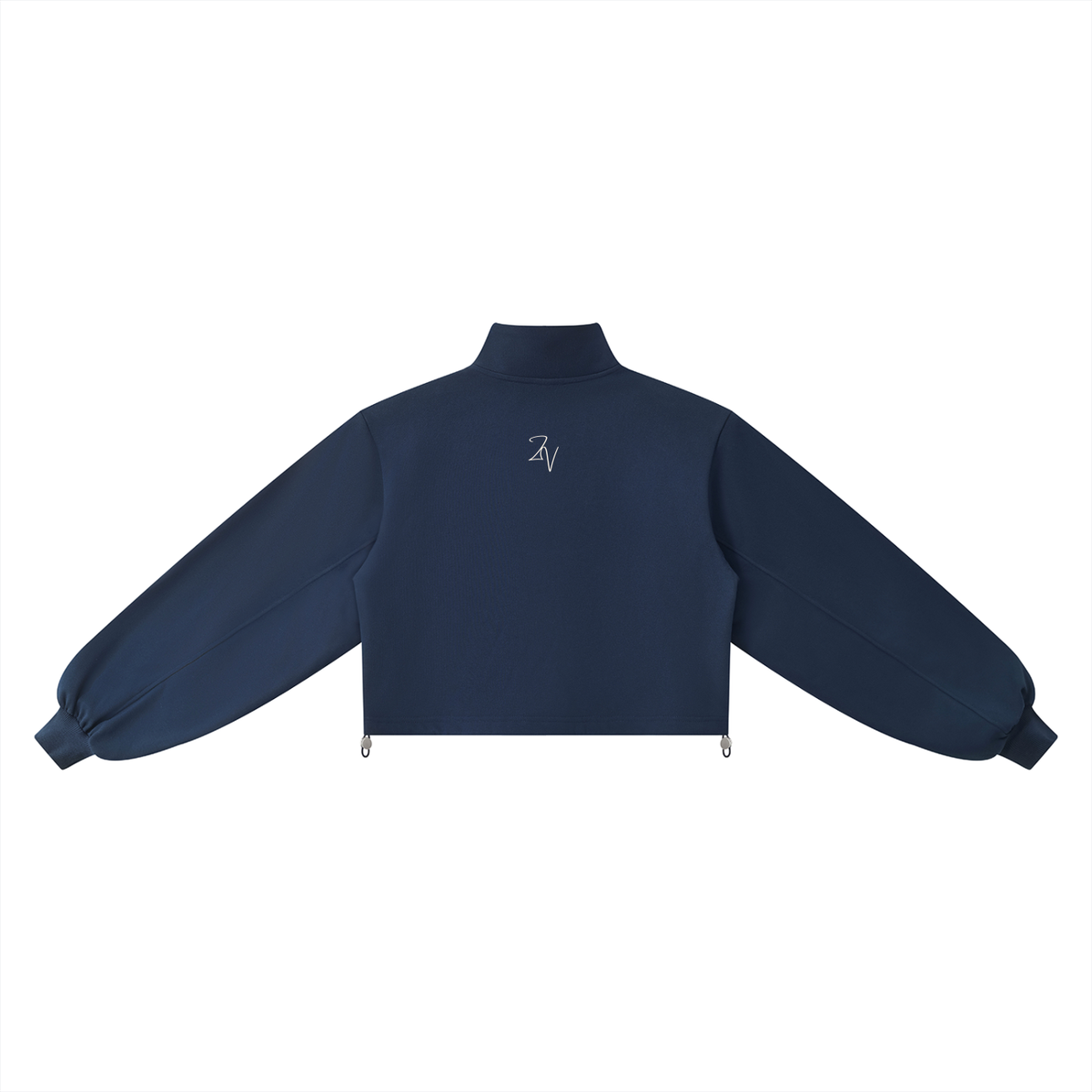Women's Mock-Neck Quarter-Zip Sweatshirt | Casual Oversized Pullover