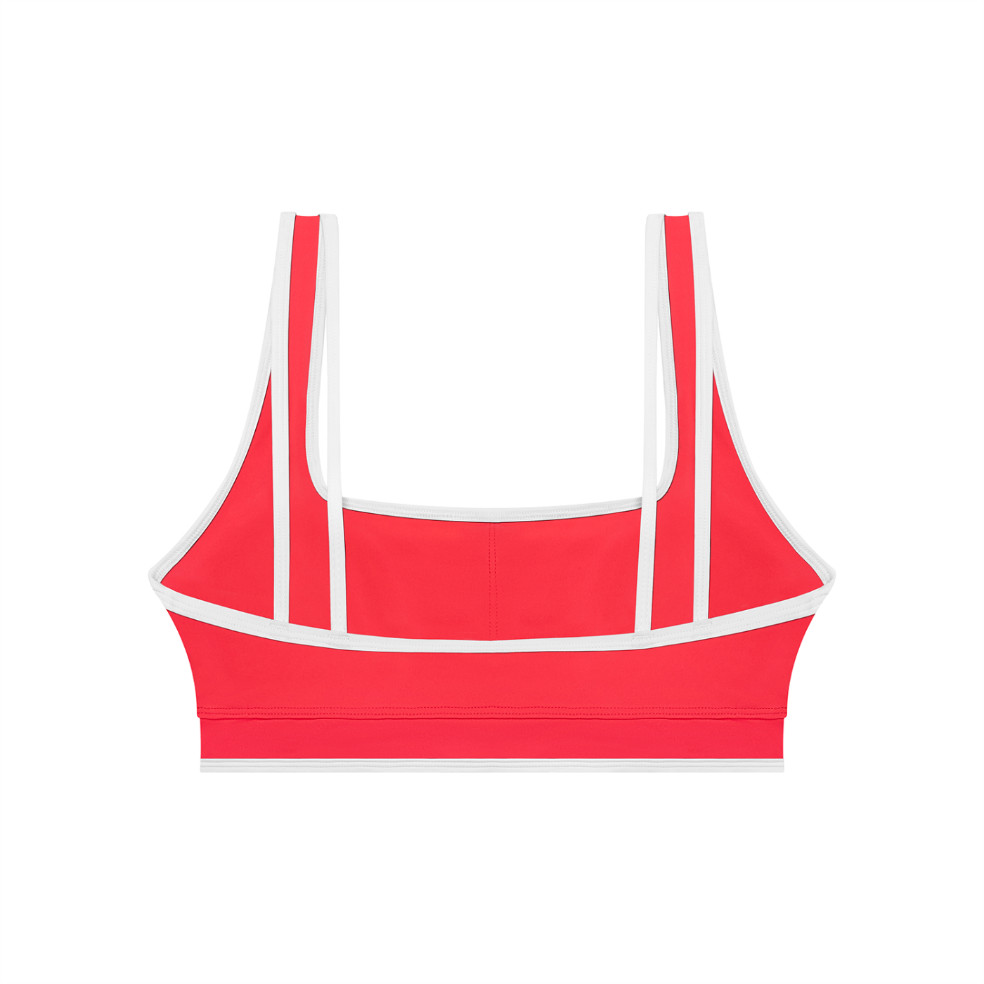 Women's Color Block Sports Bra | Built-In Padded Athletic Workout Bra