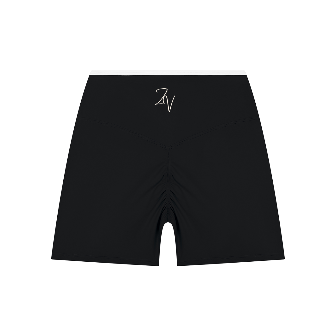 Women's High Rise Color Block Biker Shorts | Athletic Workout Shorts