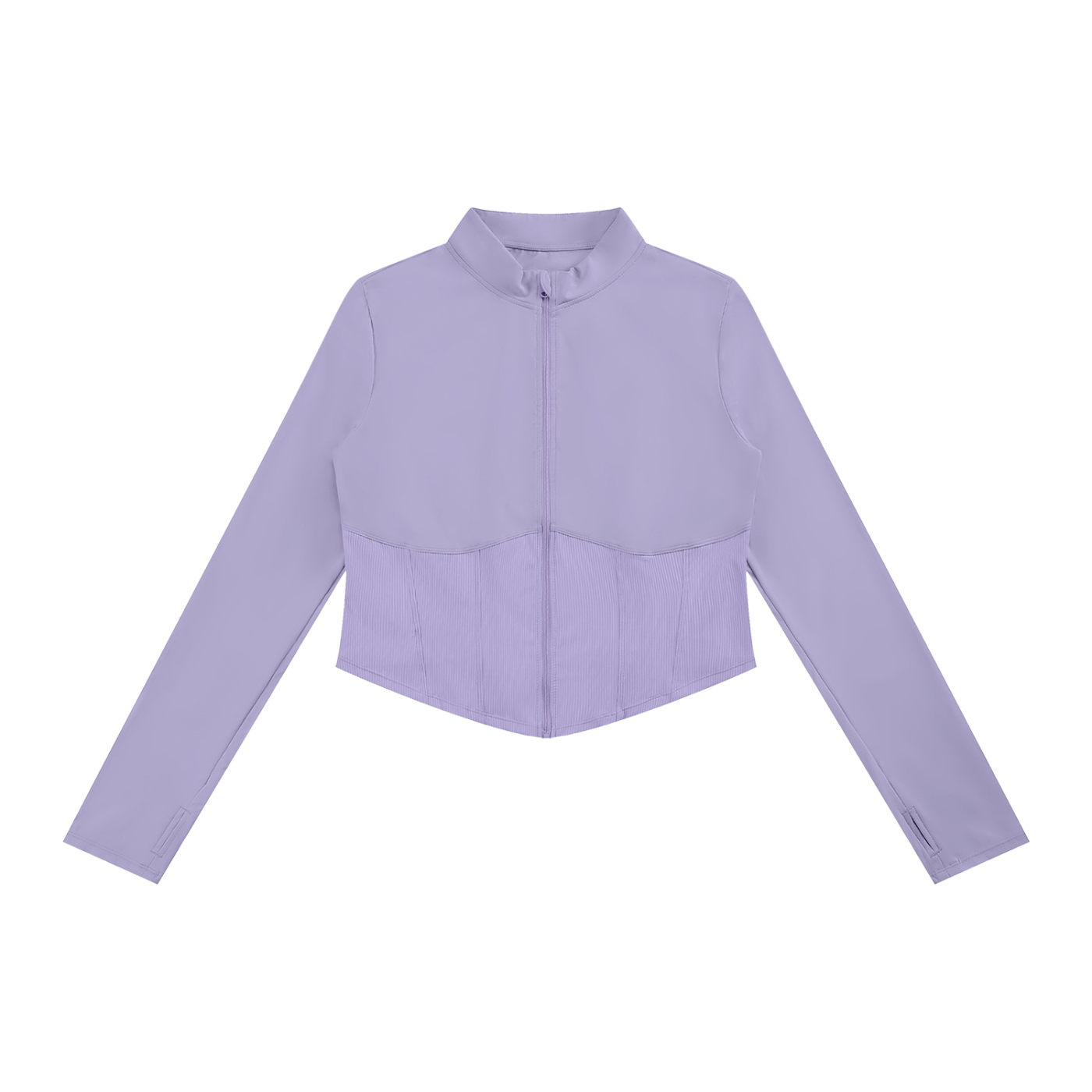 Women's Slim Fit Full-Zip Jacket | Athletic Performance Activewear Jacket