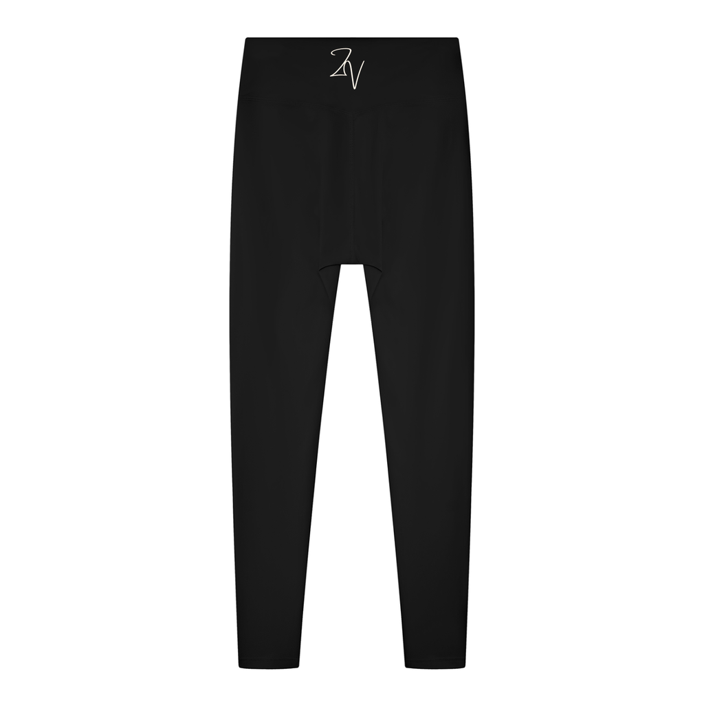 Women's Solid High Rise Leggings | Athletic Performance Workout Pants