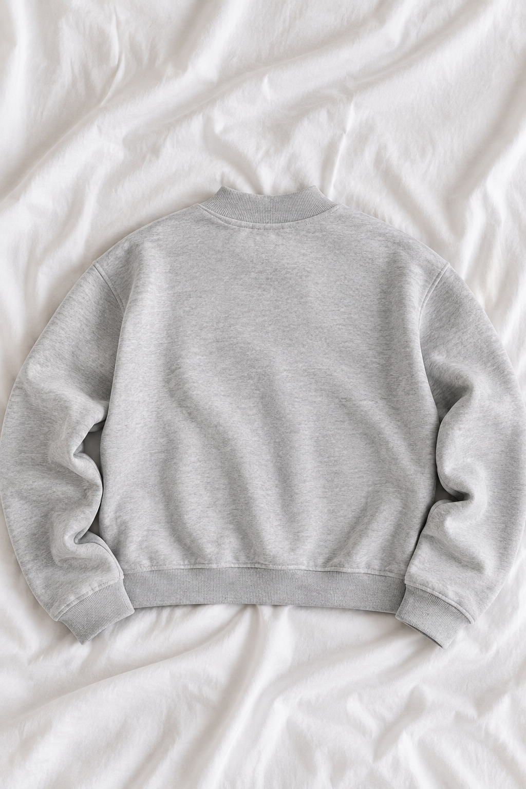 Buffalo Football Bow Sweatshirt | Coquette Game Day Mock Neck Crewneck | Vintage Blue & Red Football Fleece Pullover
