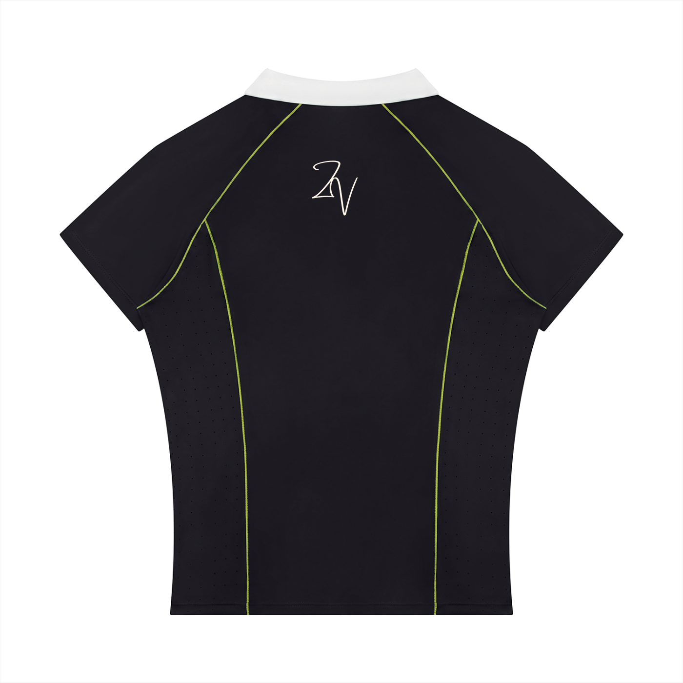 Women's Slim Fit Quarter-Zip Polo Shirt | Athletic Performance Golf Top