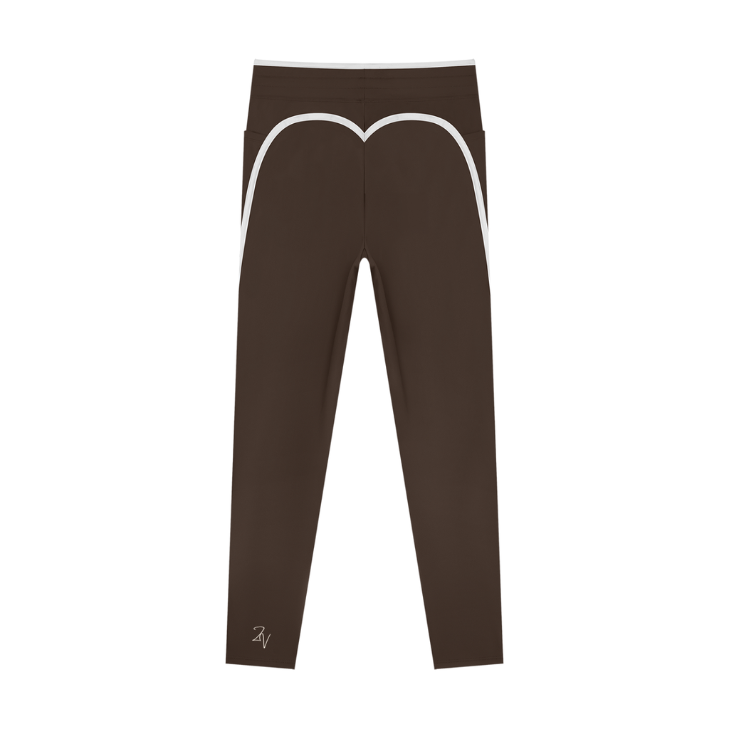 Women's Color Block Yoga Leggings | High-Waisted Athletic Performance Tights