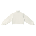 Women's Mock-Neck Quarter-Zip Sweatshirt | Casual Oversized Pullover