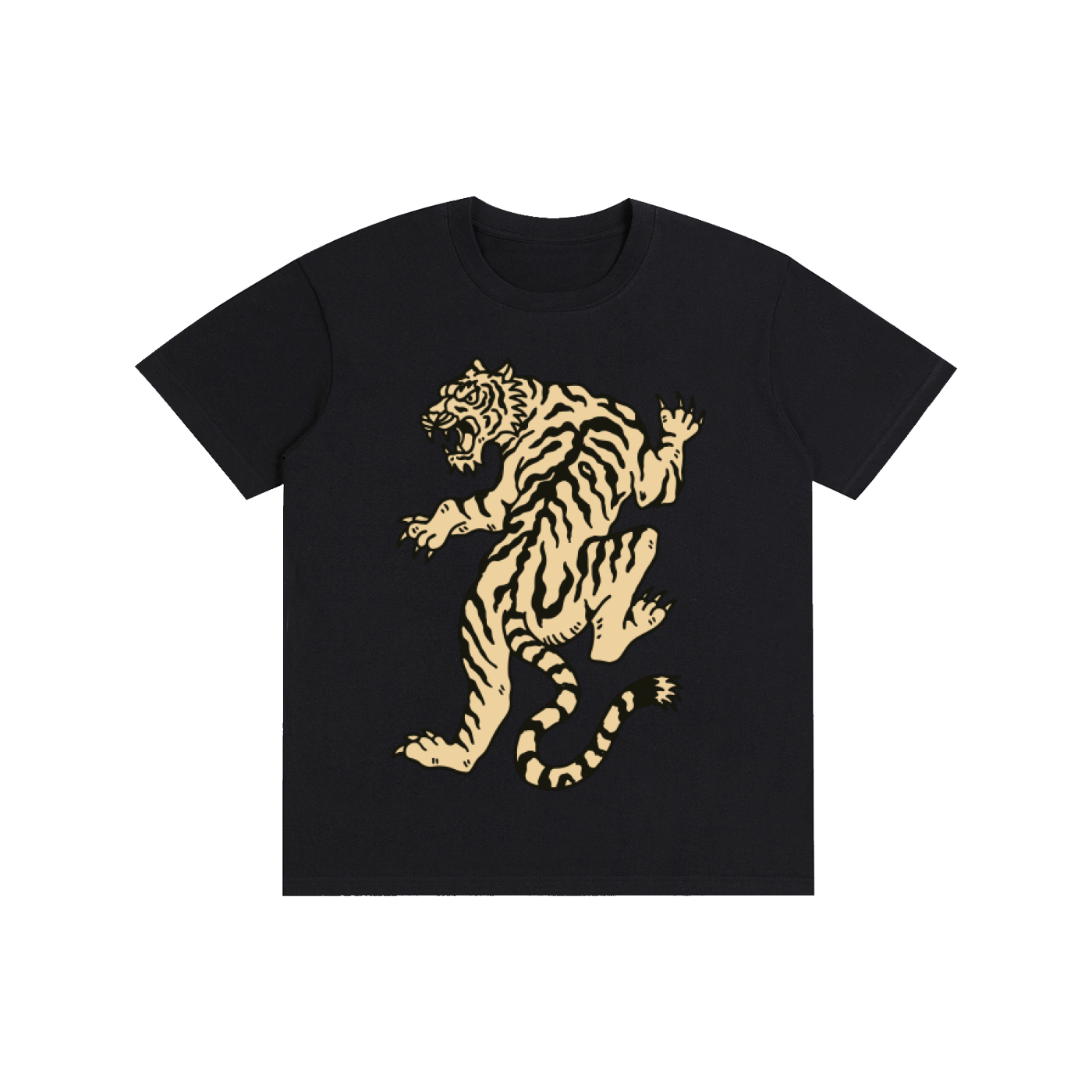 Tiger Women's Graphic Tee | 100% Cotton Wildlife Graphic Shirt