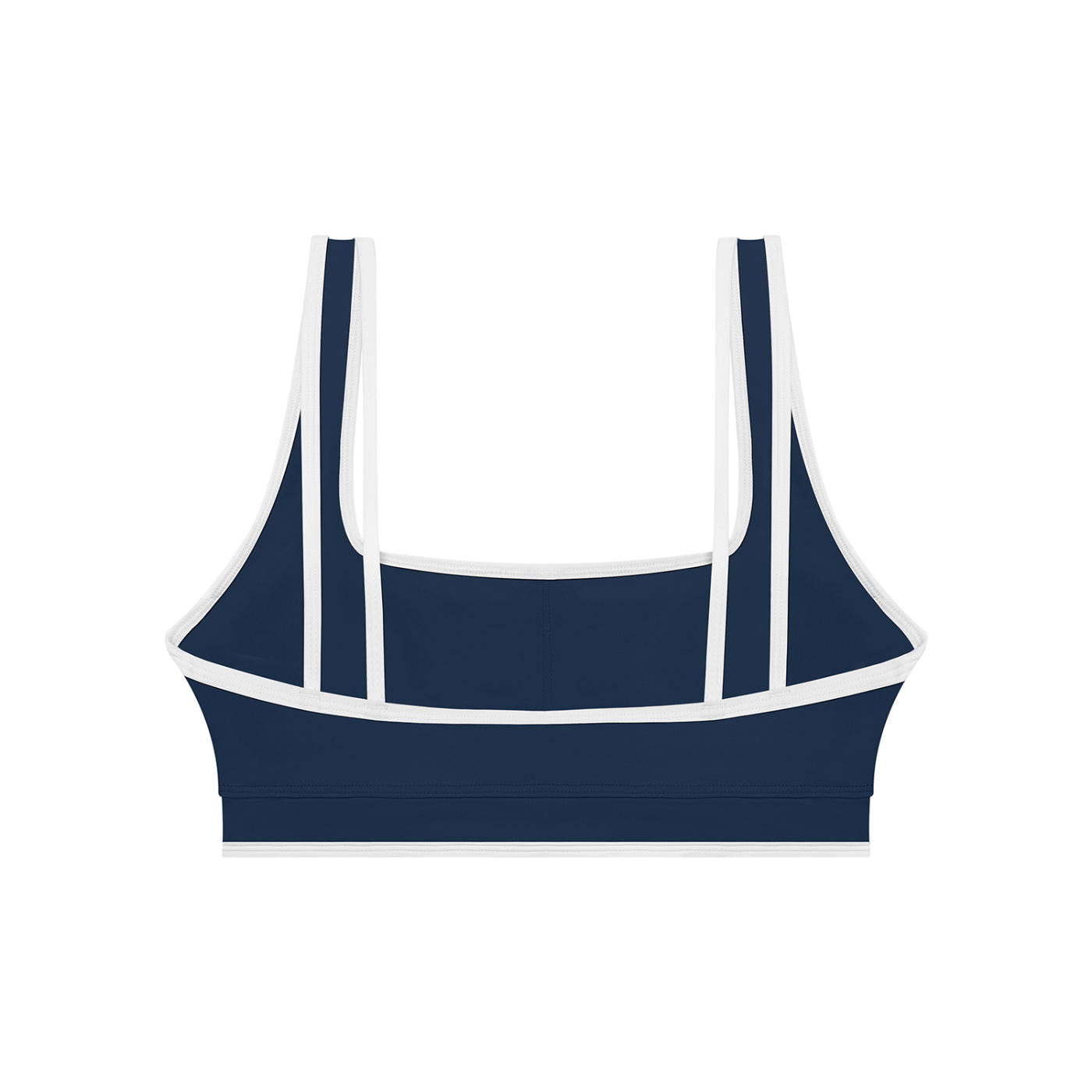 Women's Color Block Sports Bra | Built-In Padded Athletic Workout Bra