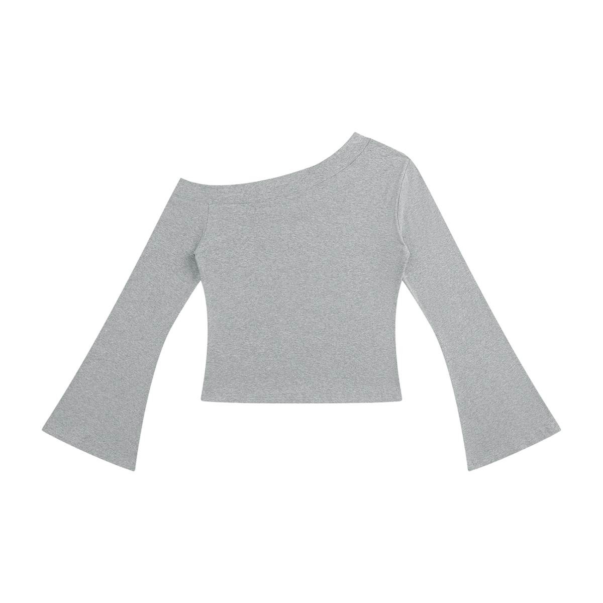 Chicago Football Off-Shoulder Bell Sleeve T-Shirt – Women’s Game Day Top