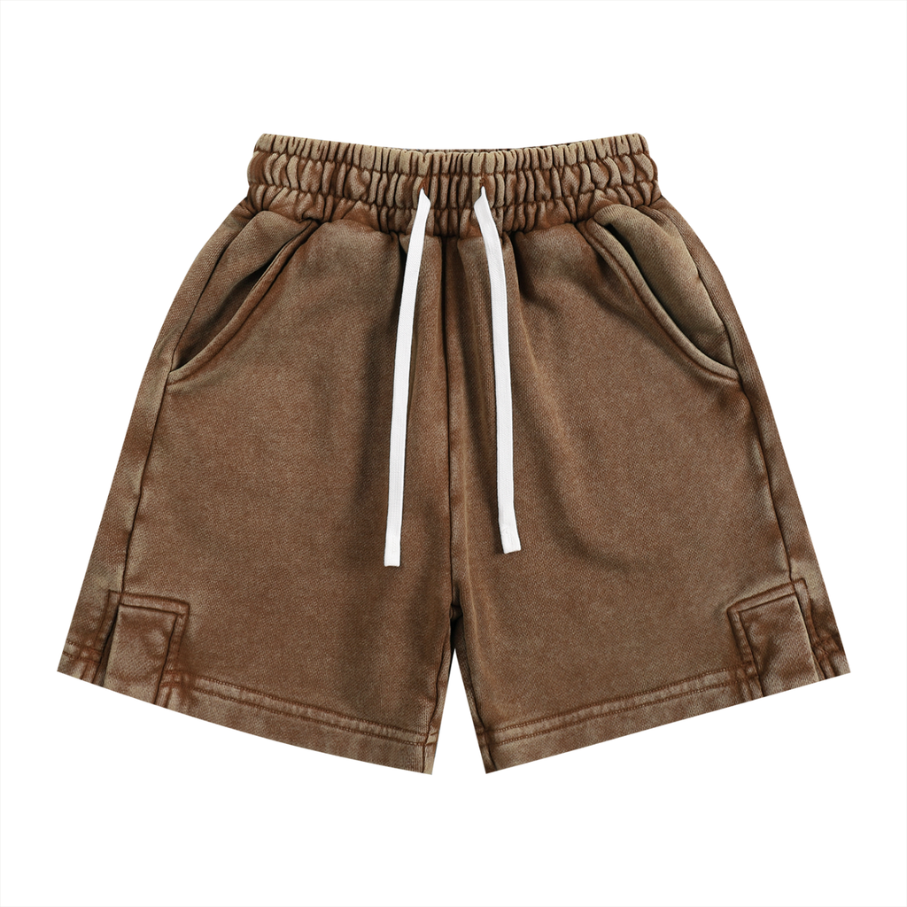 Snow Washed Kids Shorts | Vintage Cotton Everyday Shorts