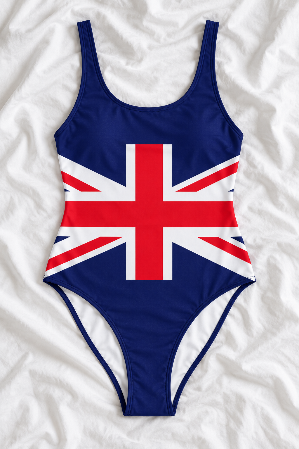 United Kingdom Flag One-Piece Swimsuit – Women’s British Flag Swimwear