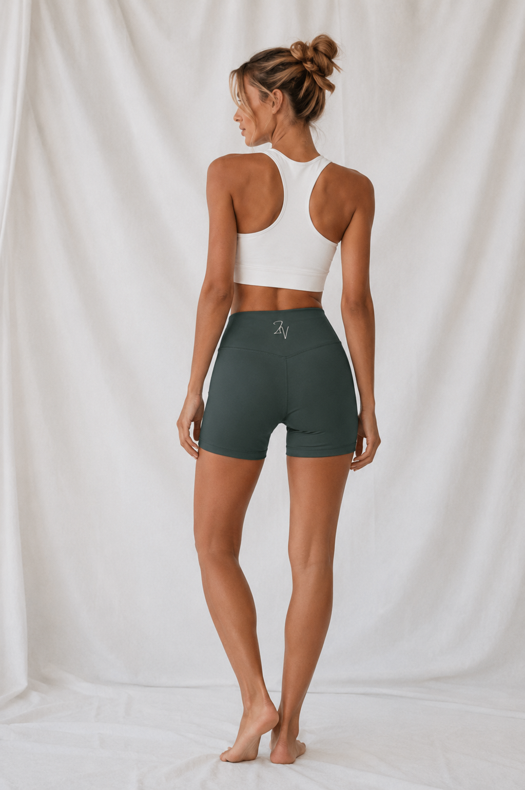 Women's High Rise Biker Shorts | Athletic Workout Performance Shorts
