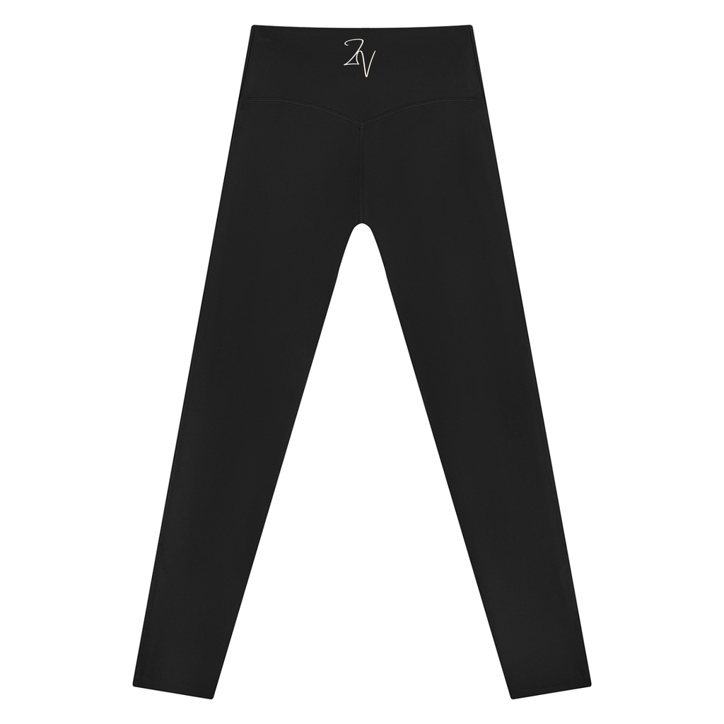 Women's High Rise Ankle Length Striped Leggings | Athletic Performance Workout Leggings
