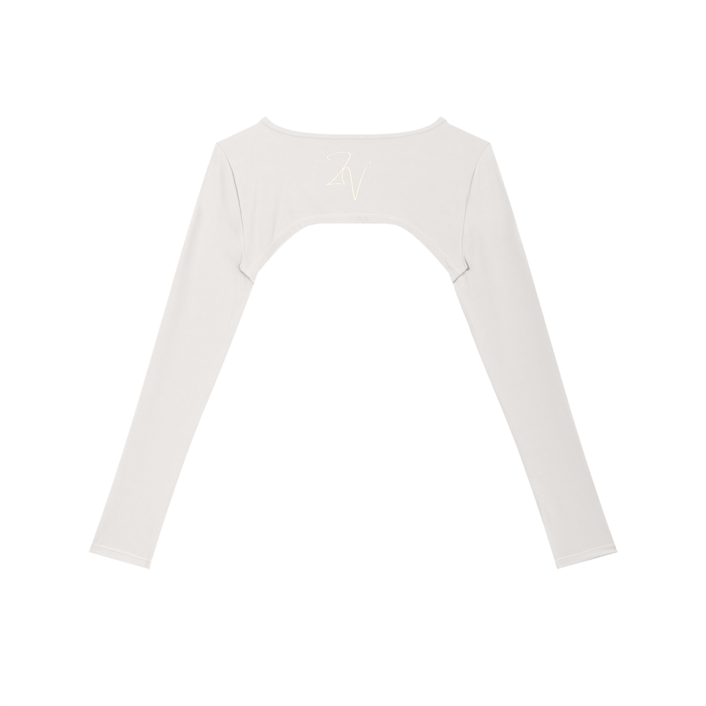 Women's Cutout Long Sleeve Shrug | Lightweight Athletic Performance Cover Up