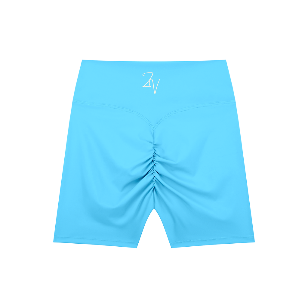 Women's High-Waisted Scrunch Butt Biker Shorts | Athletic Performance Workout Shorts