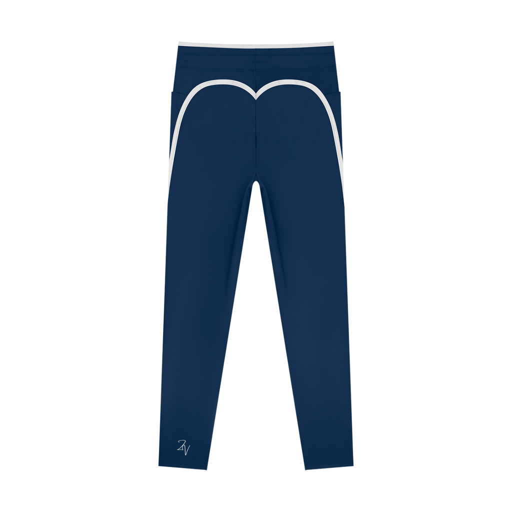 Women's Color Block Yoga Leggings | High-Waisted Athletic Performance Tights