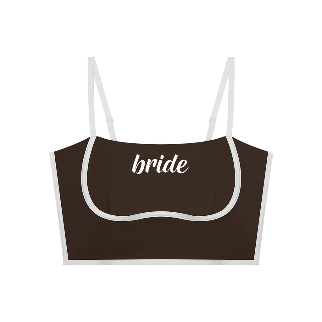 Bride Women's Padded Sports Bra | Supportive Bridal Activewear