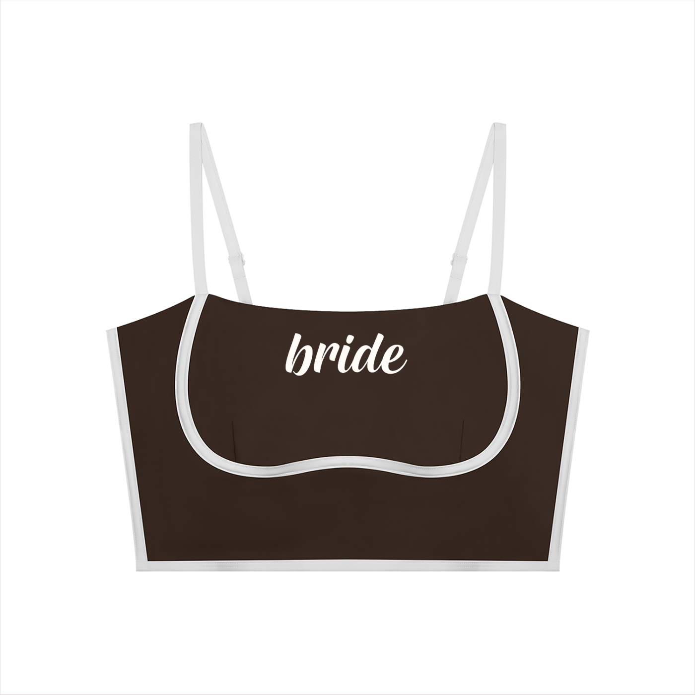 Bride Women's Padded Sports Bra | Supportive Bridal Activewear