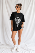 Gangster Golden Retriever Unisex Cotton Tee | Funny Dog Graphic T-Shirt for Adults