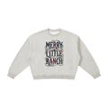 Merry Little Ranch Christmas Sweatshirt – Western Holiday Fleece Crewneck