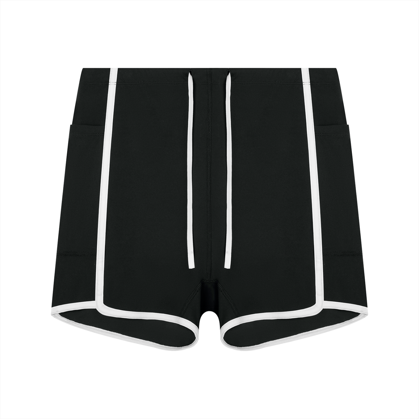 Women's High Rise Color Block Athletic Shorts | Performance Workout Shorts