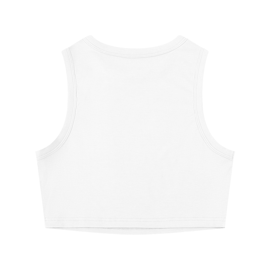 Long Live Cowboys Tight Crewneck Crop Tank Top | Soft Stretch Rayon Western Tank