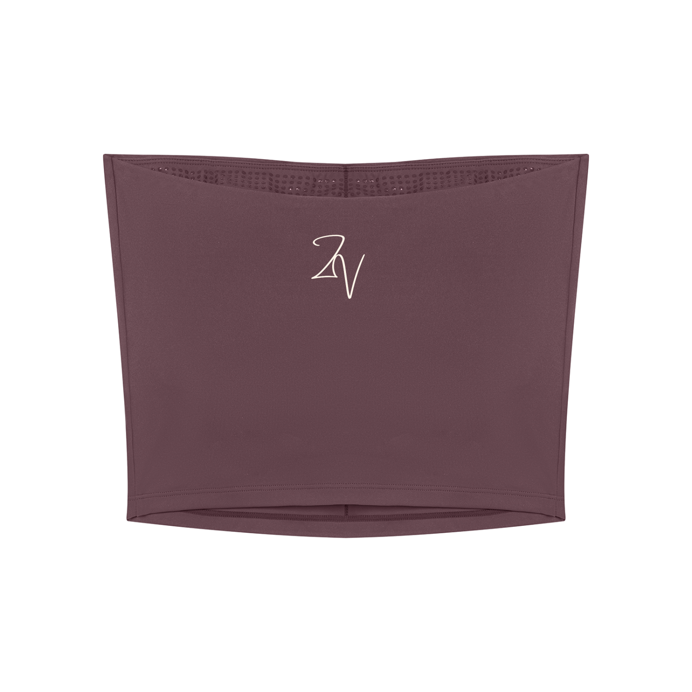 Women's Cropped Tube Top | Built-In Padded Bandeau Top