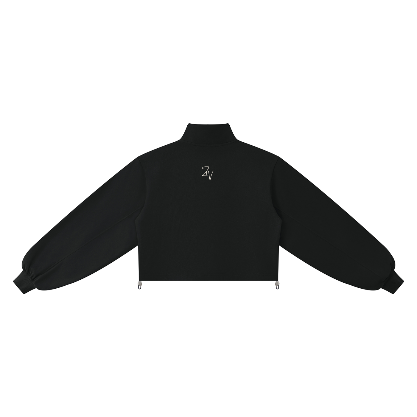 Women's Mock-Neck Quarter-Zip Sweatshirt | Casual Oversized Pullover
