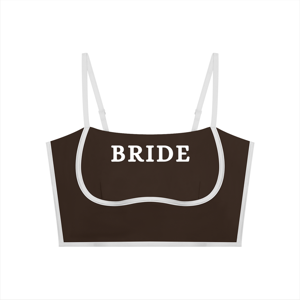 Bride Women's Padded Sports Bra | Supportive Bridal Activewear