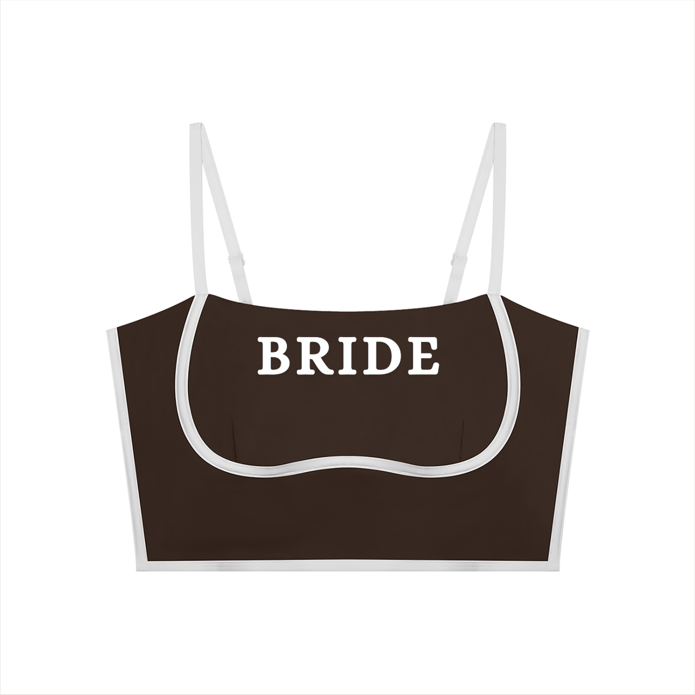 Bride Women's Padded Sports Bra | Supportive Bridal Activewear