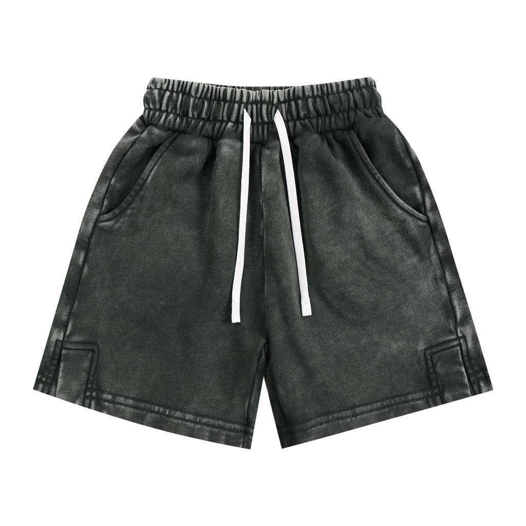 Snow Washed Kids Shorts | Vintage Cotton Everyday Shorts