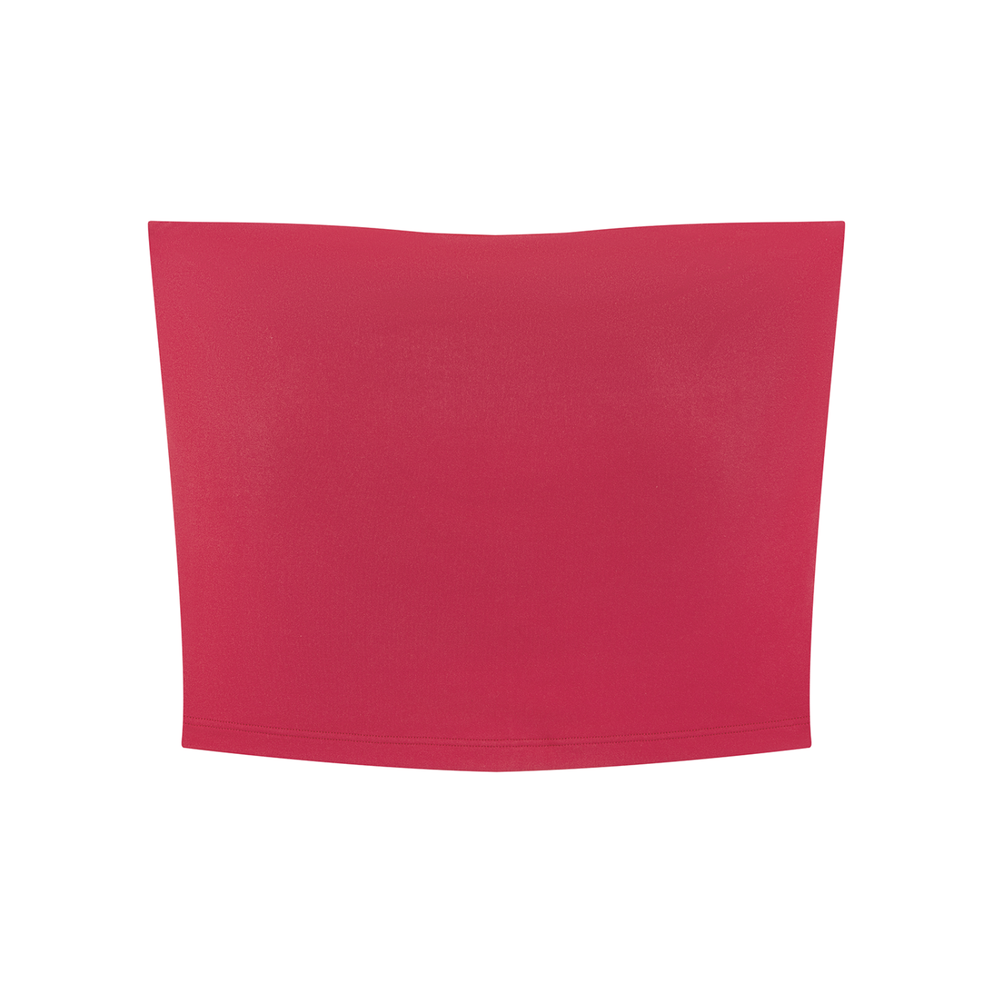 Women's Cropped Tube Top | Built-In Padded Bandeau Top