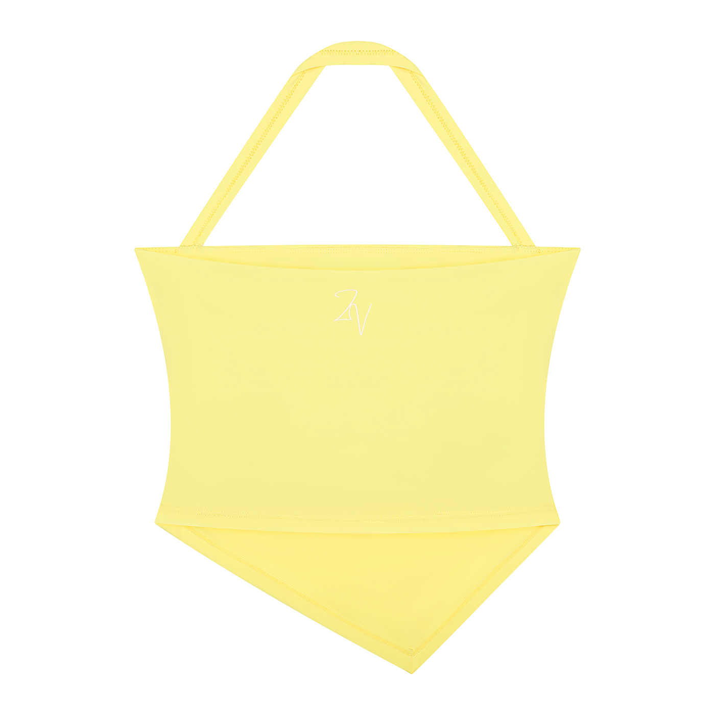 Women's Ruched Halter Neck Tank Top | Built-In Padded Crop Tank