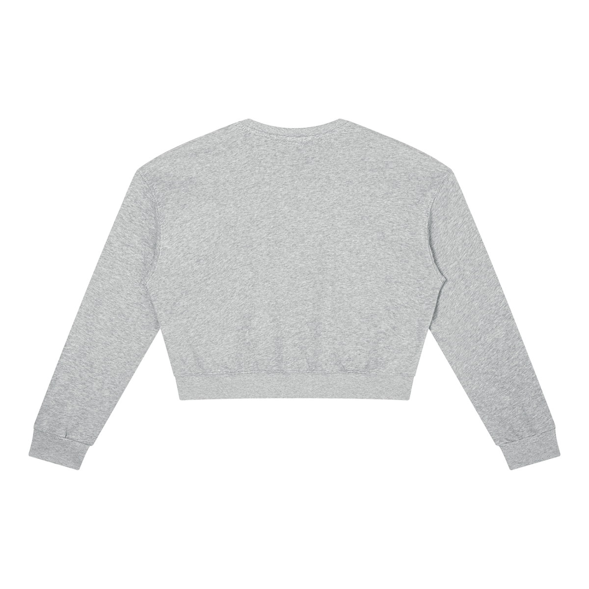Merry Little Pour Decisions Women's Cropped Crewneck Sweatshirt