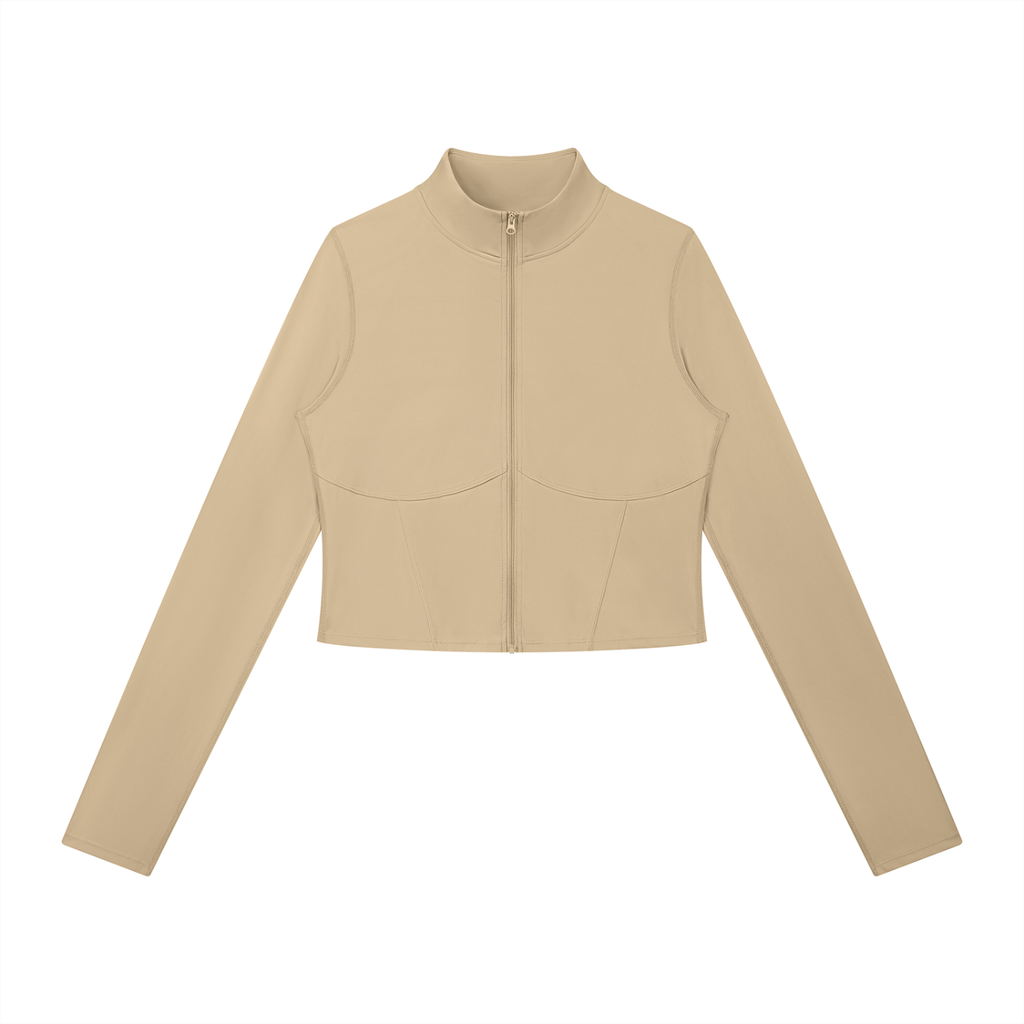 Women's Full-Zip Sports Jacket | Athletic Performance Activewear