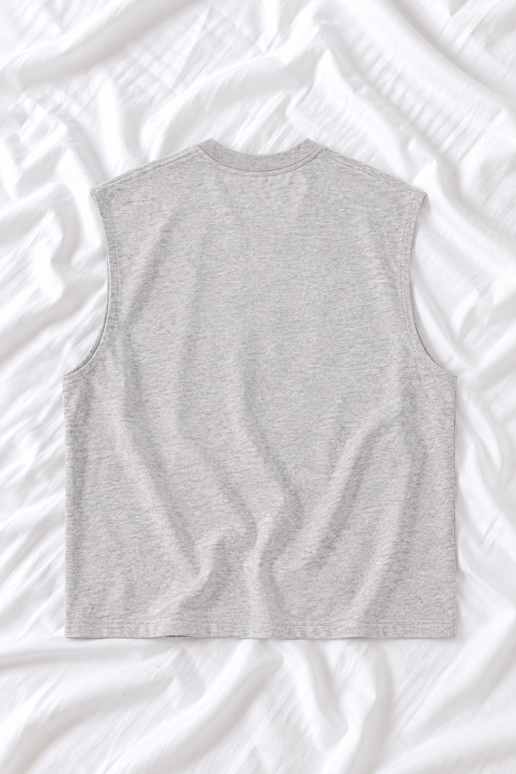 Buffalo Men's Raw Edge Cotton Tank Top – Football Game Day Sleeveless Shirt