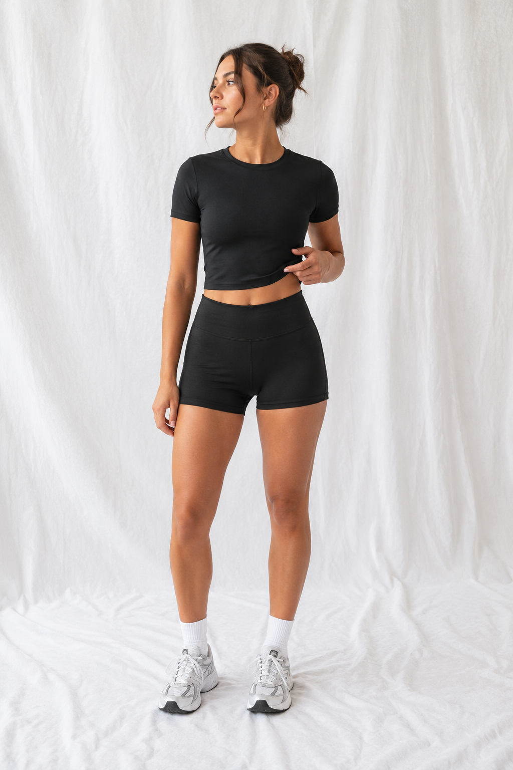 Women's Performance Crop T-Shirt | Athletic Workout Crop Top