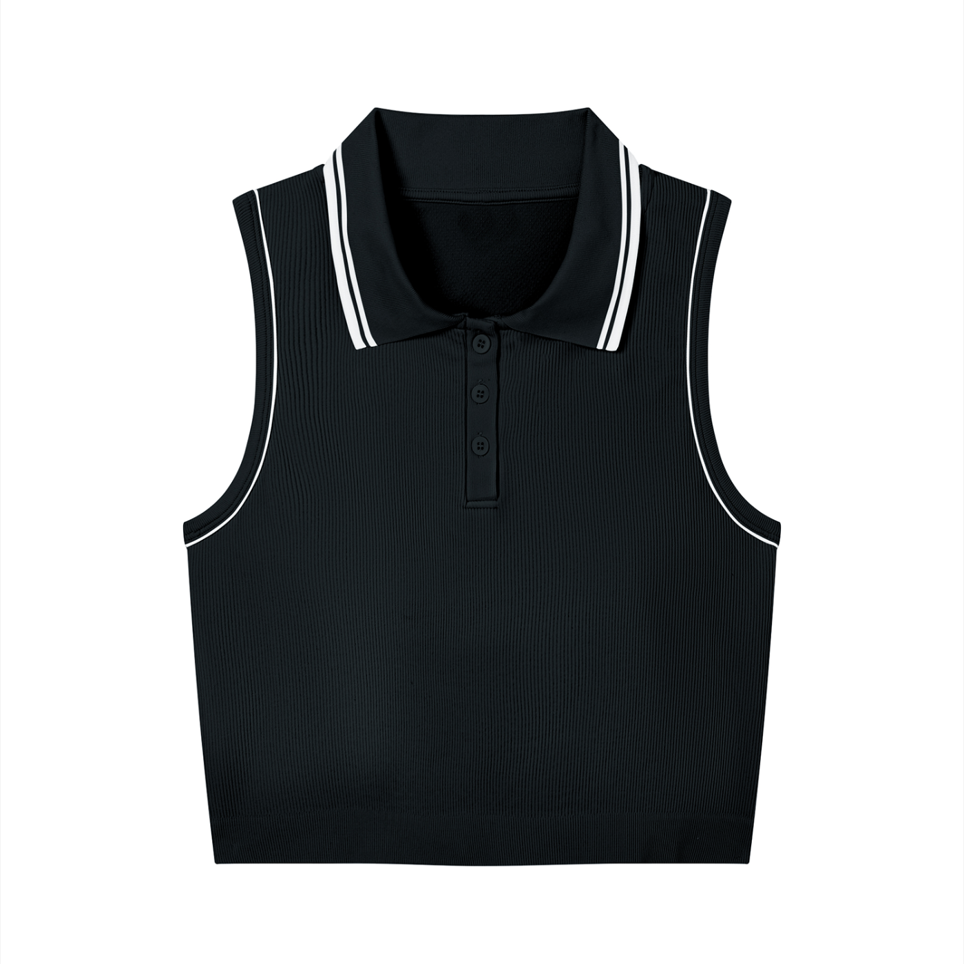 Women's Polo Tank Top | Sleeveless Athletic Performance Shirt