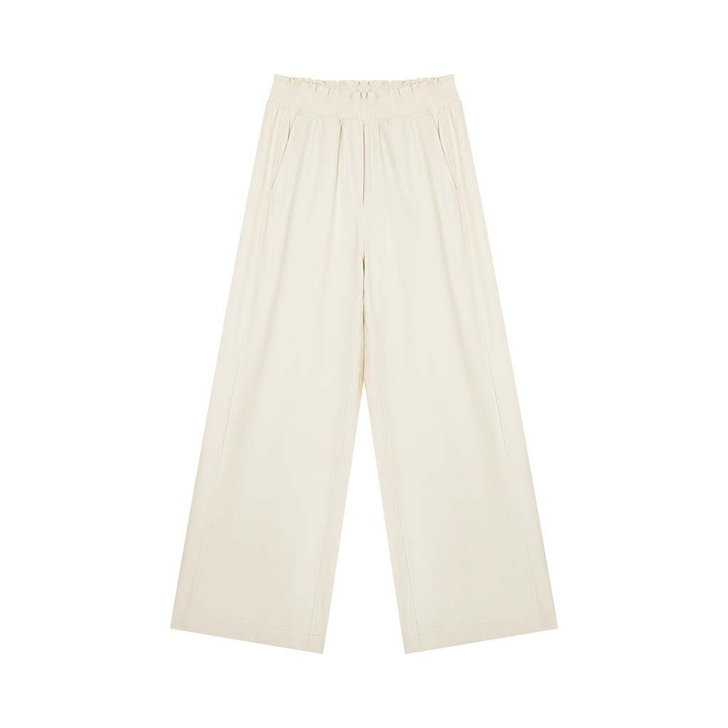 Women's High Rise Wide Leg Pants | Stretch Athleisure Lounge Pants