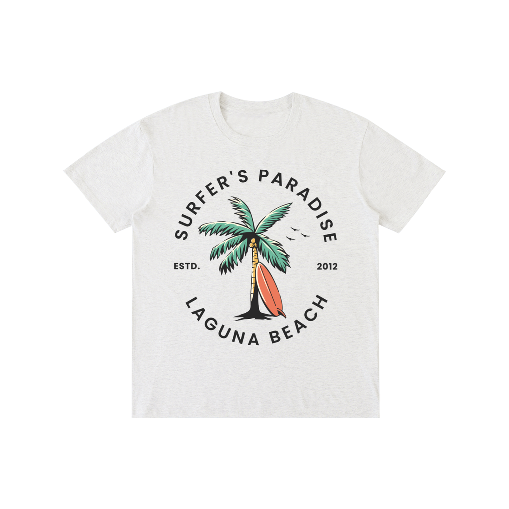 Laguna Beach Surfers Paradise Women's Graphic Tee | 100% Cotton Coastal Beach Shirt