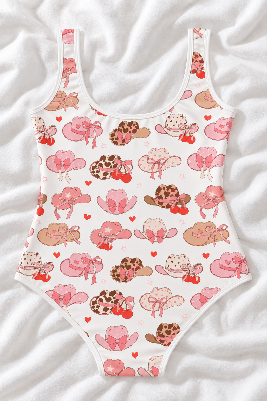 Little Kids Western One Piece Swimsuit | Cowgirl Summer Bathing Suit