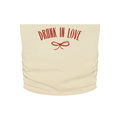 Drunk in Love Ruched Cropped Tube Top