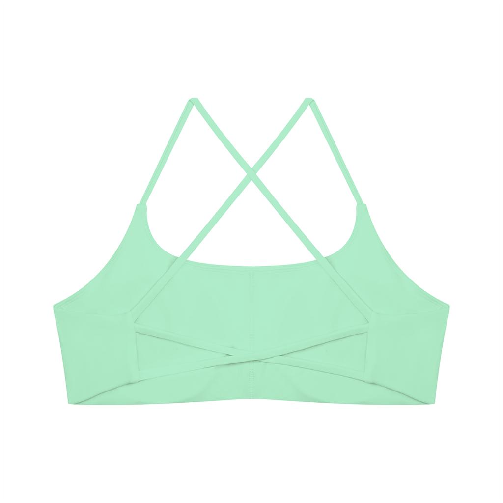 Women's Cross Back Sports Bra | Built-In Padded Athletic Workout Bra