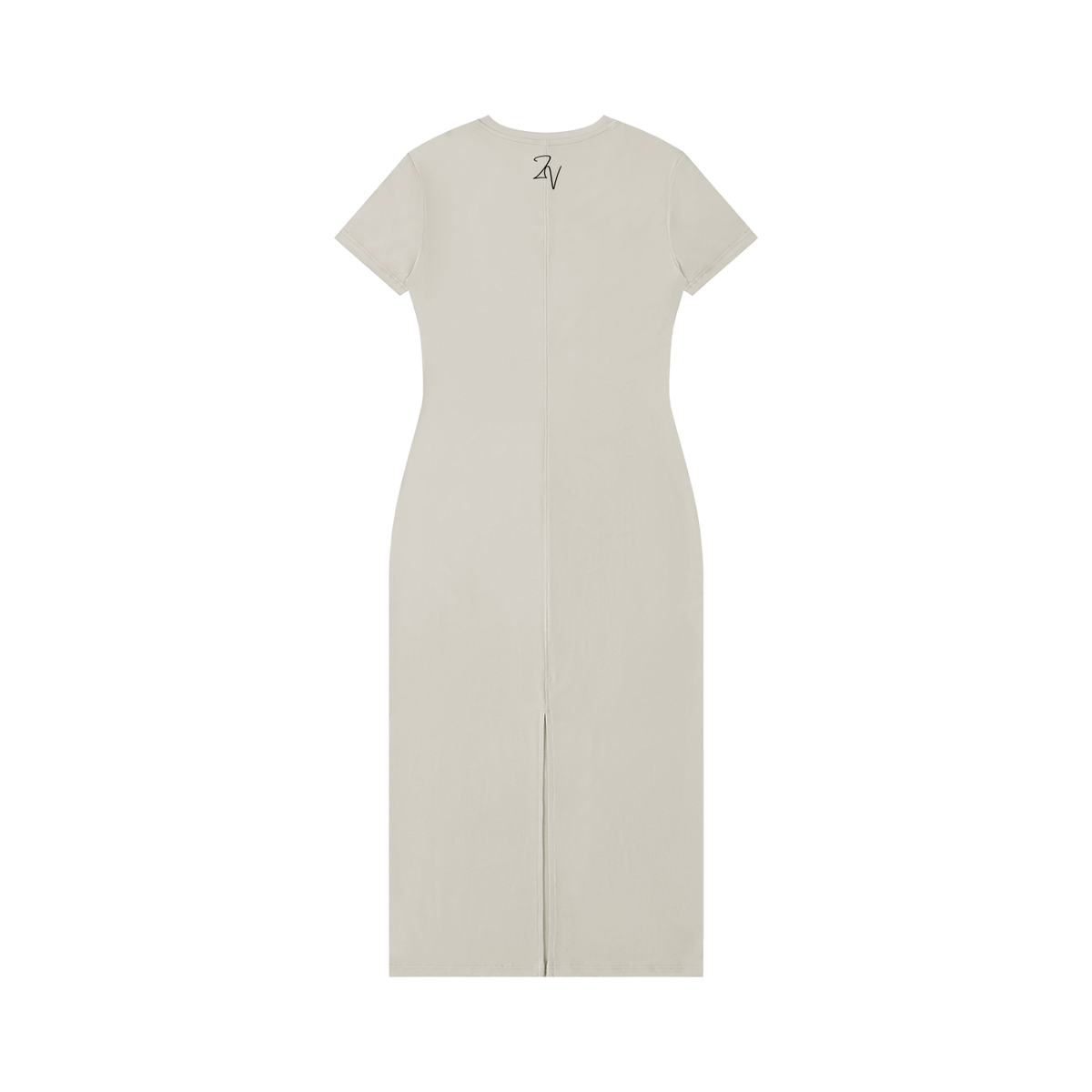 Women's V-Neck Short Sleeve Maxi Dress | Fitted Casual Maxi Dress